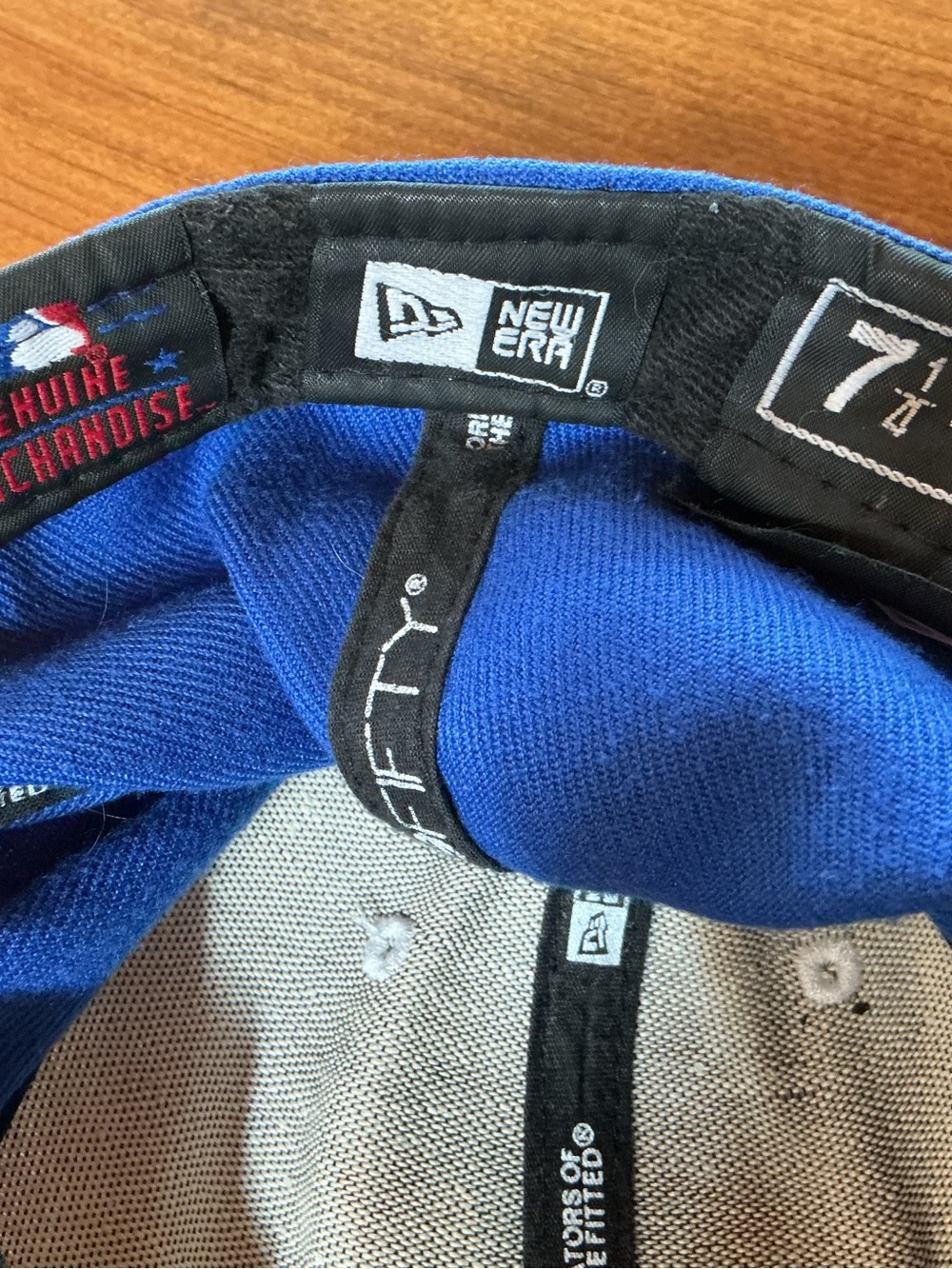 New Era Blue and White Toronto Blue Jays 59FIFTY Fitted Cap - Picture 3 of 4